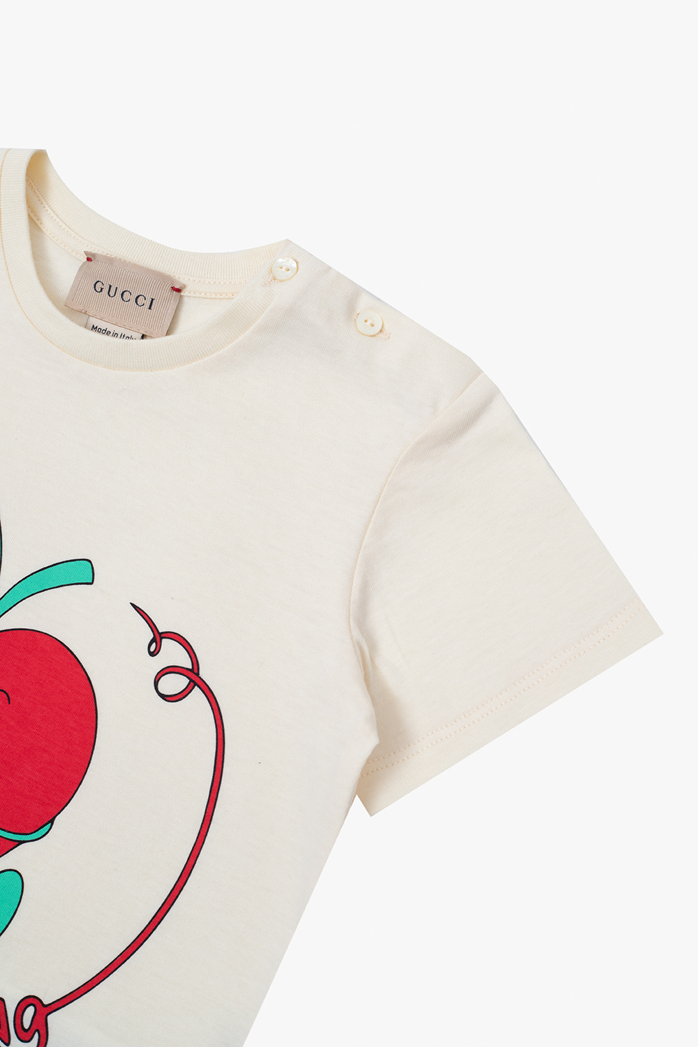 出産祝いなども豊富 キッズ GUCCI Tシャツ メルカリ - 鳥と果物
